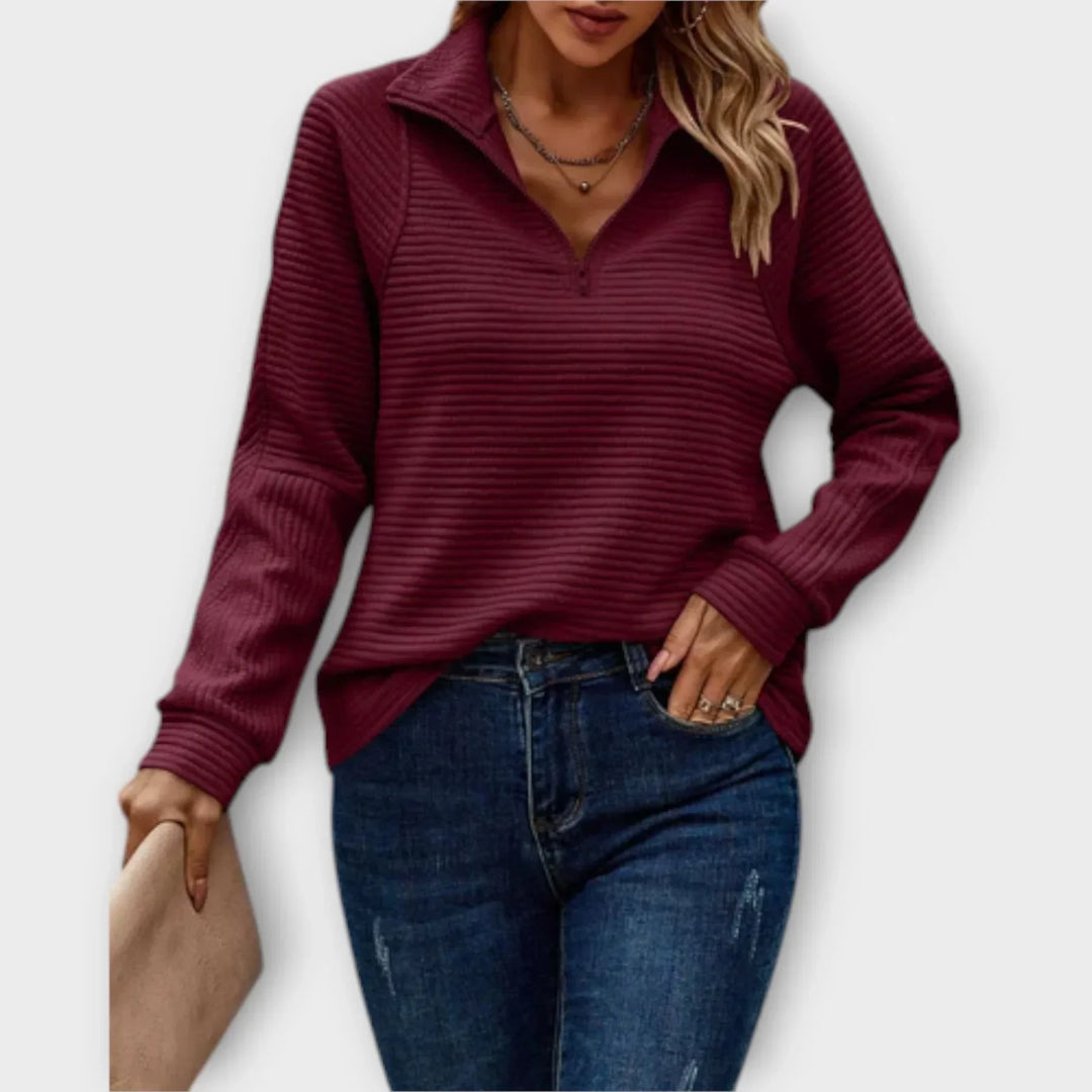 Iris – Halfzip Pullover