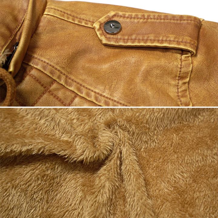 James - Luxury leather jacket