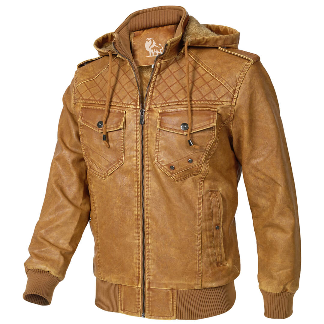 James - Luxury leather jacket