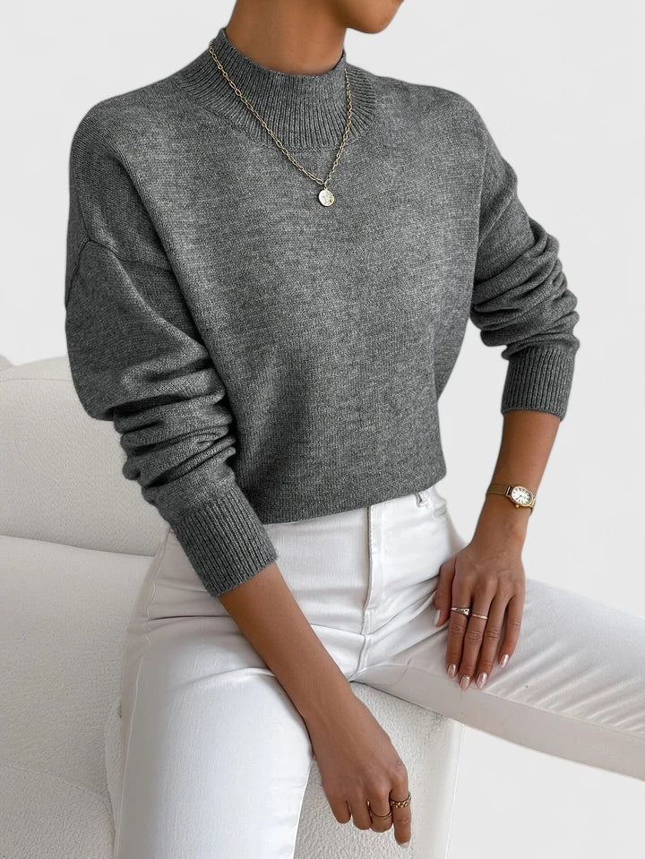 Ione - Elegant Turtleneck Sweater