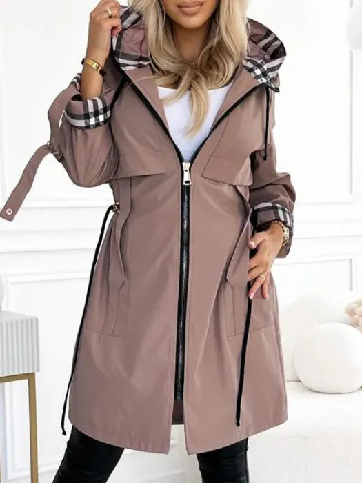 Sandra - Waterproof & Windproof Zip Coat