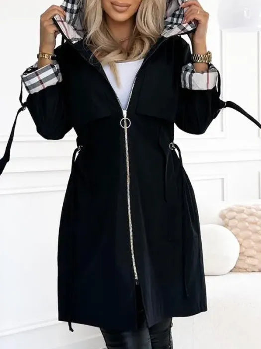 Sandra - Waterproof & Windproof Zip Coat