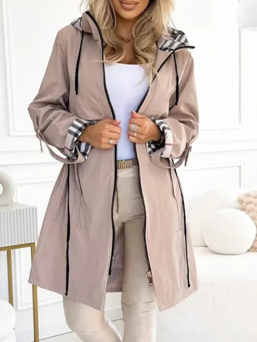 Sandra - Waterproof & Windproof Zip Coat