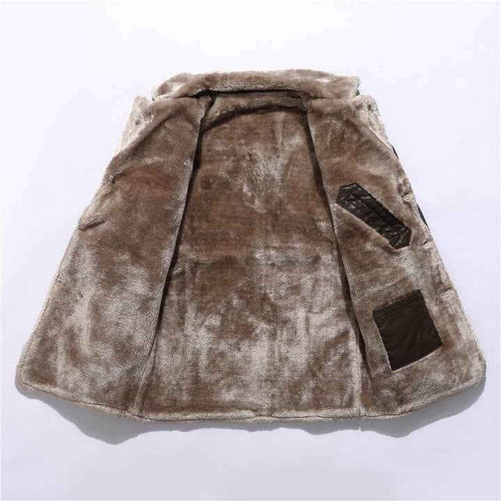George - Vintage Soft Faux Leather Winter Jacket