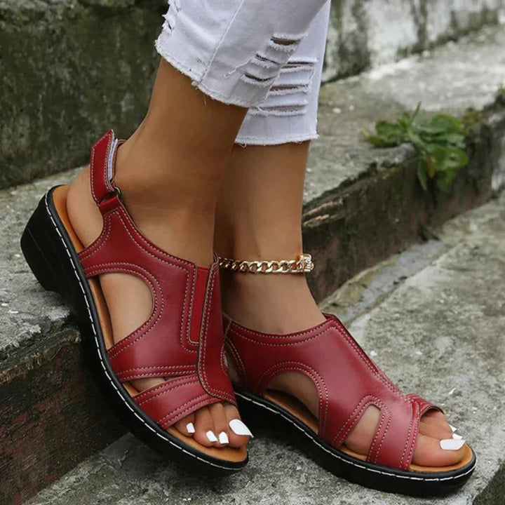 Romina - Orthopedic Leather Sandals