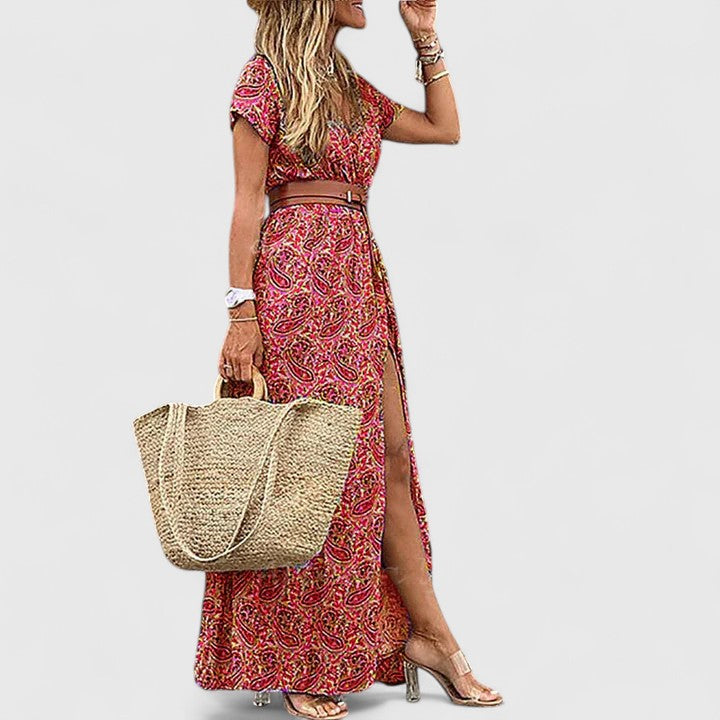 Olivia - Stylish Boho Maxi Dress