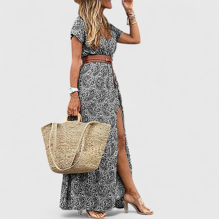 Olivia - Stylish Boho Maxi Dress