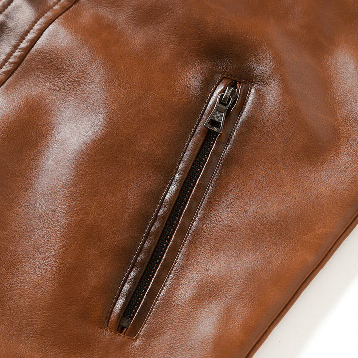 Benjamin - Roadster leather jacket