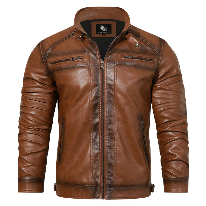 Benjamin - Roadster leather jacket