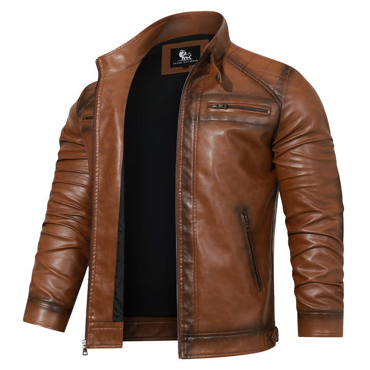 Benjamin - Roadster leather jacket