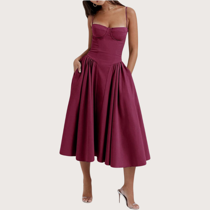 Giuseppa - Elegant Midi Dress