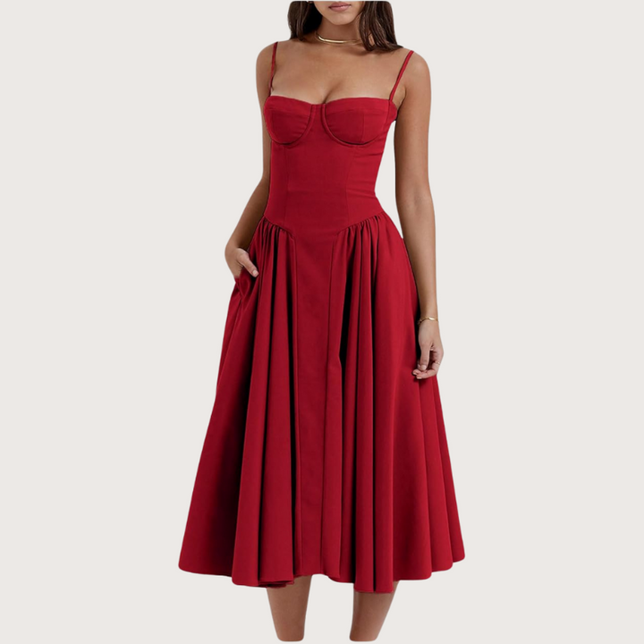 Giuseppa - Elegant Midi Dress