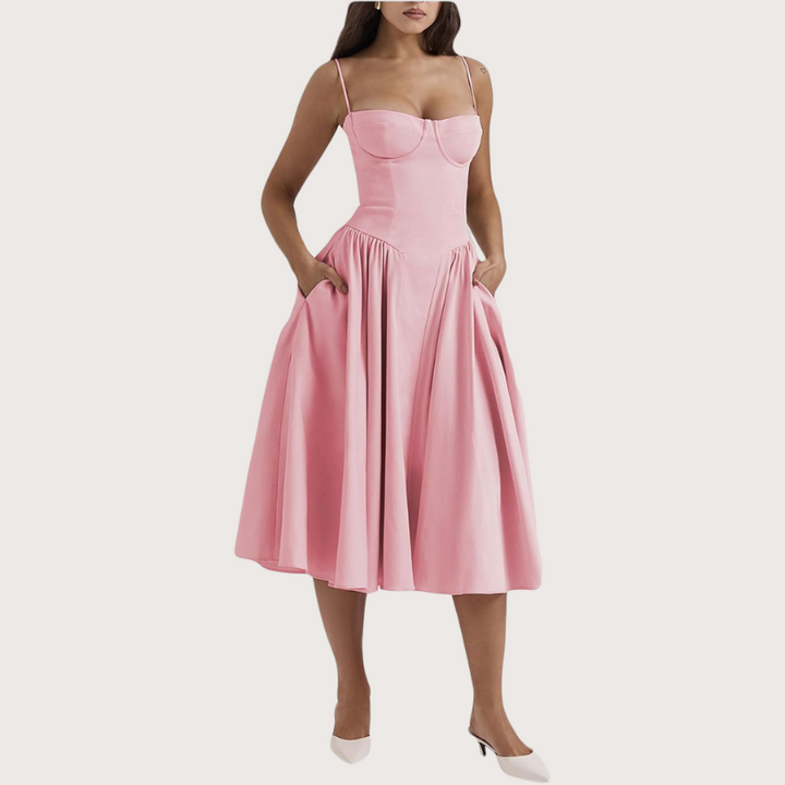 Giuseppa - Elegant Midi Dress