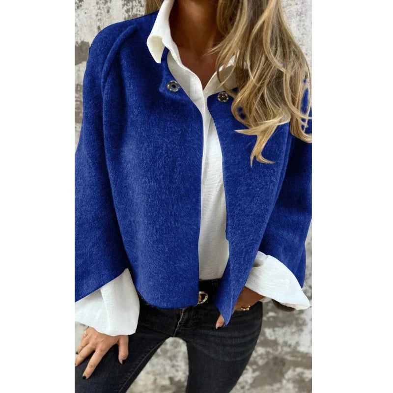Nova - Timeless Coat with Round Neck