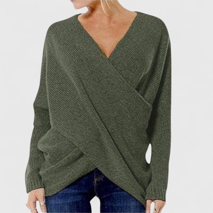 Charlotte - Crossed Sweater
